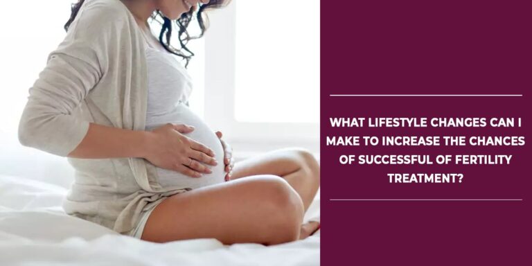 What Lifestyle changes can I make to Increase the chances of Successful of Fertility Treatment?
