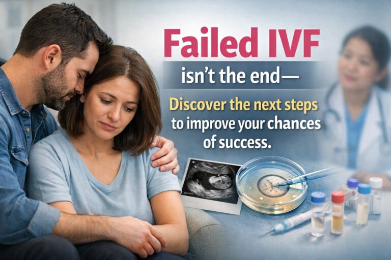Failed IVF Cycles: What Are the Next Steps and How to Improve Success?
