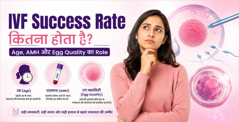 IVF Success Rate कितना होता है? Age, AMH और Egg Quality का Role