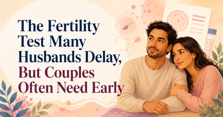 The Fertility Test Many Husbands Delay, But Couples Often Need Early