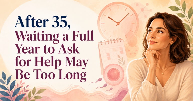 After 35, Waiting a Full Year to Ask for Help May Be Too Long