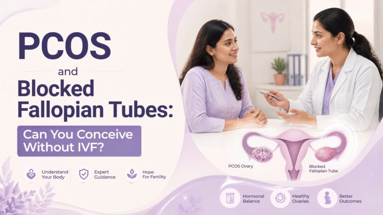 PCOS and Blocked Fallopian Tubes: Can You Conceive Without IVF?